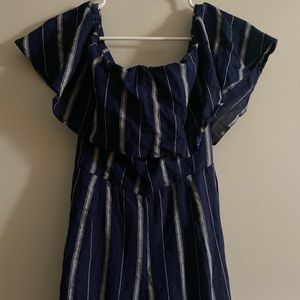 Altar’d State off the shoulder jumpsuit